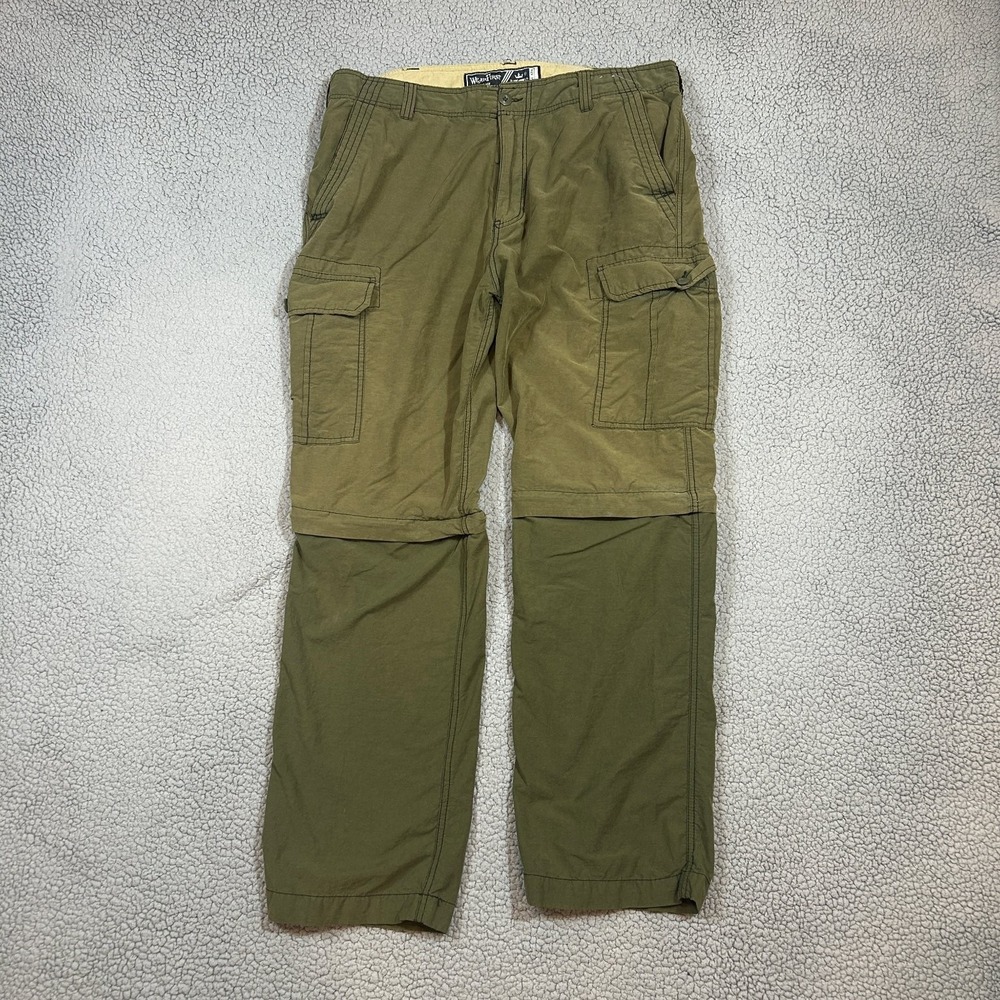 Wear First Tactical‎ Cargo Pants 38x32 Cotton Nylon Men's Olive Green